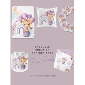 Ensemble Jolie Girafe pour création Bébé