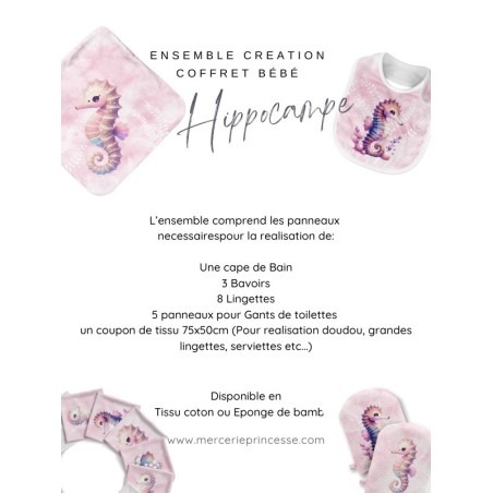 Ensemble Hippocampe pour création Bébé