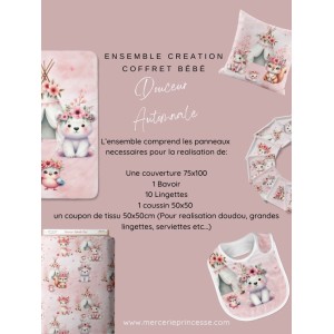 Ensemble Douceur Automnale pour création Bébé