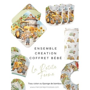  coffret de naissance complet | tissu imprimé | Mercerie des Princesses – image 1