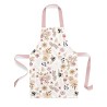 Panneau Tablier Enfant Fleurs Sauvages Roses - tablier enfant