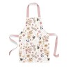 Panneau Tablier Enfant Fleurs Sauvages Roses - tablier enfant