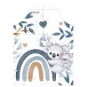 Panneau Tablier Enfant Koala Bleu - tablier enfant