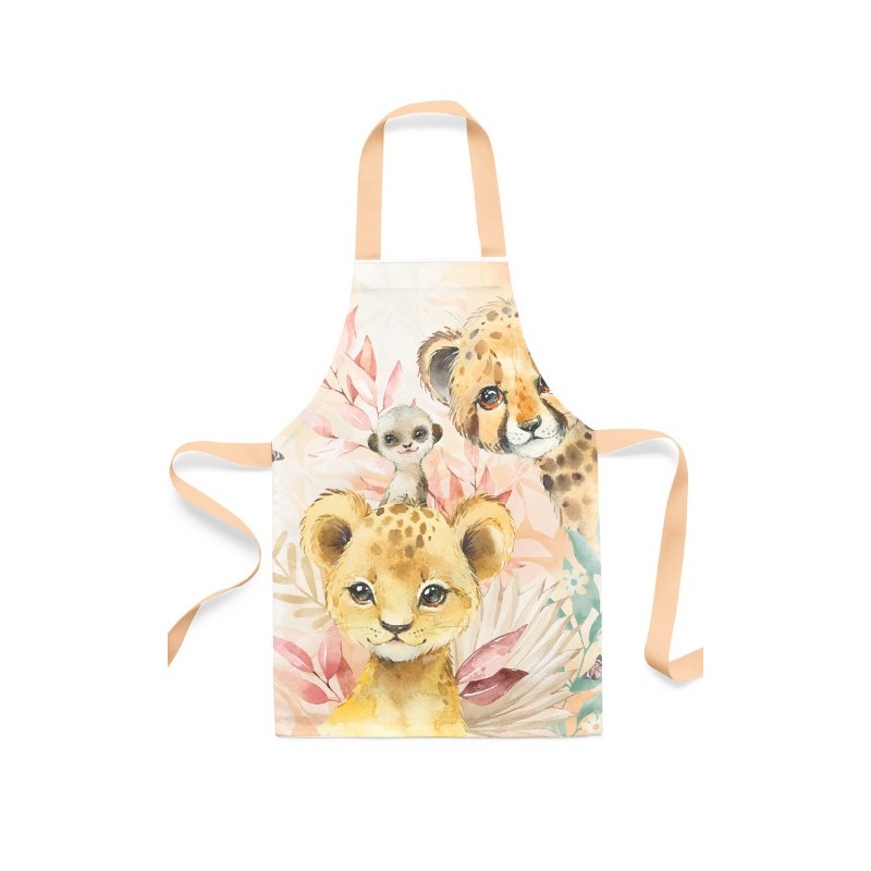 Panneau Tablier Enfant Tropic Terracotta - tablier enfant