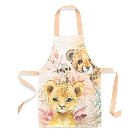 Panneau Tablier Enfant Tropic Terracotta - tablier enfant