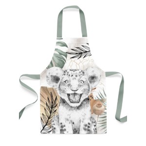 Panneau Tablier Enfant Savane Africaine - tablier enfant