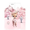Panneau Tablier Enfant Biche Enchantée - tablier enfant