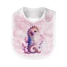Coupon Bavoir Hippocampe – Bébé 0-3 mois – Coton Oeko-Tex® à coudre soi-même