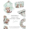 Ensemble Loutres pour création Bébé, coffret de naissance complet