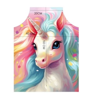 Panneau Tablier Enfant Licorne - tablier enfant