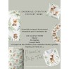 Ensemble Merveilles De La Forêt pour création Bébé, coffret de naissance complet