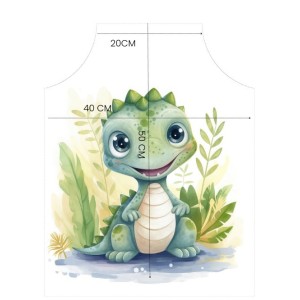 Panneau Tablier Enfant Crocodile - tablier enfant