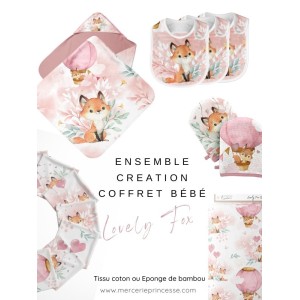 Ensemble Lovely Fox Rose...