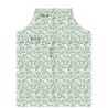 Panneau Tablier Enfant Fleurs Fond Vert - tablier enfant