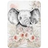  Panneau  Eléphant Boho Beige pour couverture à réaliser soi-même- Certifié Oeko-Tex® | Mercerie des Princesses