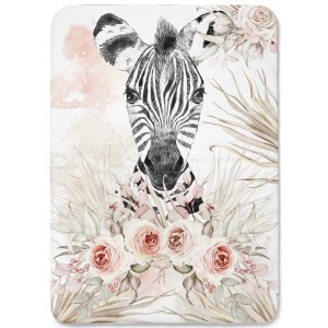 Panneau Zèbre Boho Beige pour couverture à réaliser soi-même- Certifié Oeko-Tex® | Mercerie des Princesses