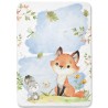 Panneau Renard et Ecureuil pour couverture à réaliser soi-même- Certifié Oeko-Tex® | Mercerie des Princesses