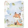  Panneau Renard et Ecureuil pour couverture à réaliser soi-même- Certifié Oeko-Tex® | Mercerie des Princesses