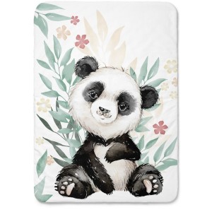 Panneau pour couverture à réaliser soi-même BABY Panda - Certifié Oeko-Tex® | Mercerie des Princesses