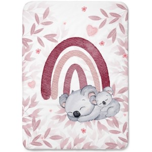  Panneau pour couverture à réaliser soi-même Koala Rose - Certifié Oeko-Tex® | Mercerie des Princesses
