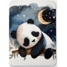Panneau pour couverture à réaliser soi-même Panda endormi - Certifié Oeko-Tex® | Mercerie des Princesses