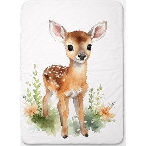 Panneau pour couverture à réaliser soi-même Faon- Certifié Oeko-Tex® | Mercerie des Princesses