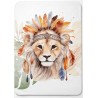 Panneau pour couverture à réaliser soi-même Tete de Lion boho - Certifié Oeko-Tex® | Mercerie des Princesses