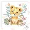 Coupon 50x50 Coussin Lionceau