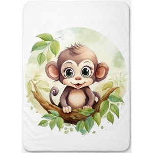  Panneau pour couverture à réaliser soi-même Petit Singe - Certifié Oeko-Tex® | Mercerie des Princesses