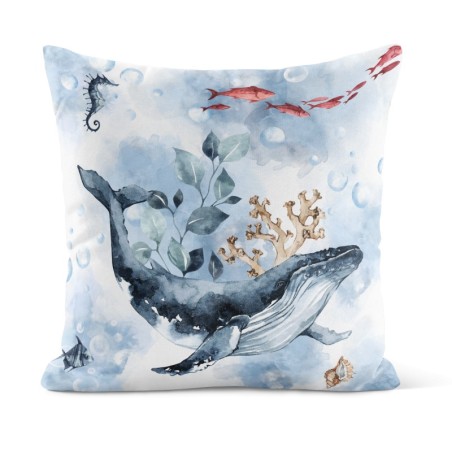 Coupon 50x50 Coussin Baleine
