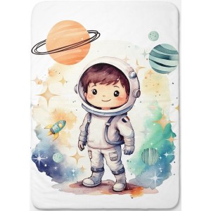 Panneau Astronaute pour couverture à réaliser soi-même- Certifié Oeko-Tex® | Mercerie des Princesses