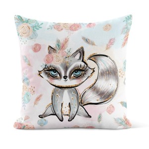 Coupon 50x50 Coussin Boho Raton Laveur