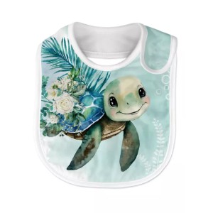 Coupon Bavoir Tortue Garçon...