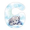 Coupon Bavoir Animaux Arctique – Bébé 0-3 mois – Coton Oeko-Tex® à coudre soi-même
