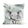 Coupon 50x50 Coussin Savane Eléphant