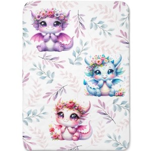 Panneau Dragons Mignons pour couverture à réaliser soi-même- Certifié Oeko-Tex® | Mercerie des Princesses