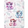 Panneau Dragons Mignons pour couverture à réaliser soi-même- Certifié Oeko-Tex® | Mercerie des Princesses
