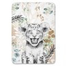 Panneau en tissu coton Lion Savane Beige et Or - Certifié Oeko-Tex® | Mercerie des Princesses