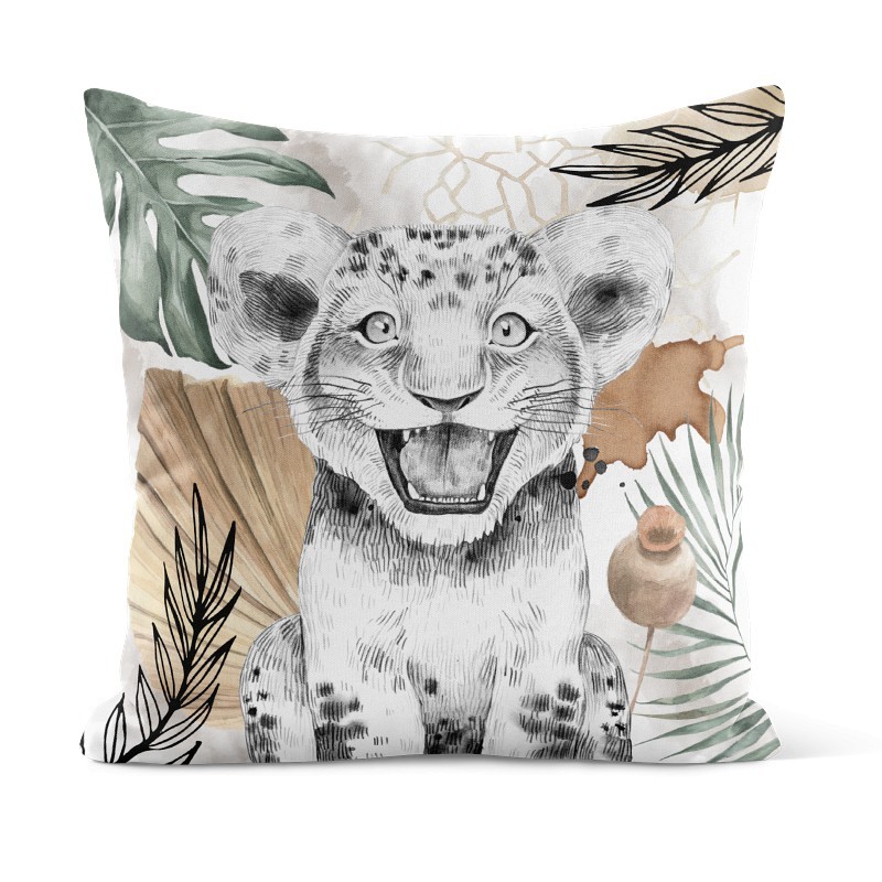 Coupon 50x50 Coussin Savane Africaine