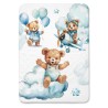 Panneau Ourson Dans Les Airs pour couverture à réaliser soi-même- Certifié Oeko-Tex® | Mercerie des Princesses