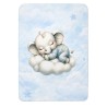 Panneau pour couverture à réaliser soi-même Cloudy Dreams Elephant - Certifié Oeko-Tex® | Mercerie des Princesses