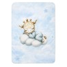 Panneau pour couverture à réaliser soi-même Cloudy Dreams Girafe - Certifié Oeko-Tex® | Mercerie des Princesses