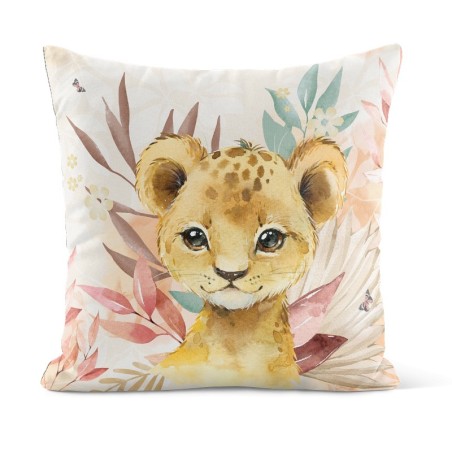 Coupon 50x50 Coussin Tropical Terracotta