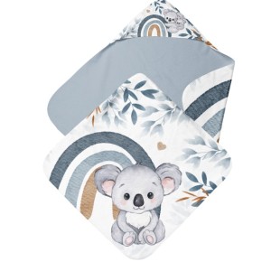 Cape de Bain Koala Bleu  Mercerie des Princesses