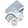  Cape de Bain Koala Bleu  Mercerie des Princesses