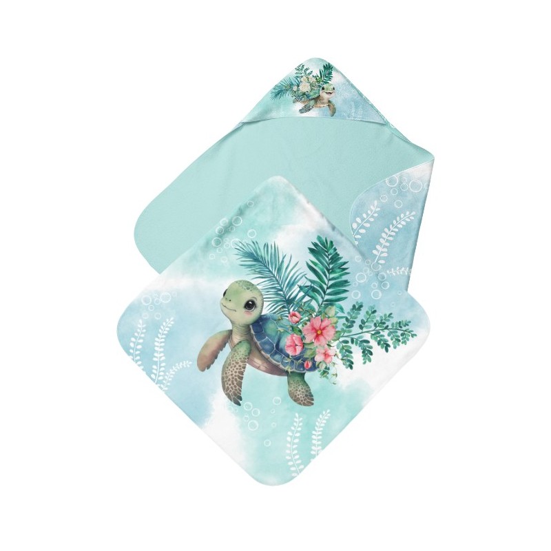 Cape de Bain Tortue  Mercerie des Princesses