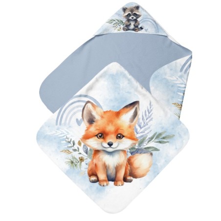 Cape de Bain Forest Blue  Mercerie des Princesses