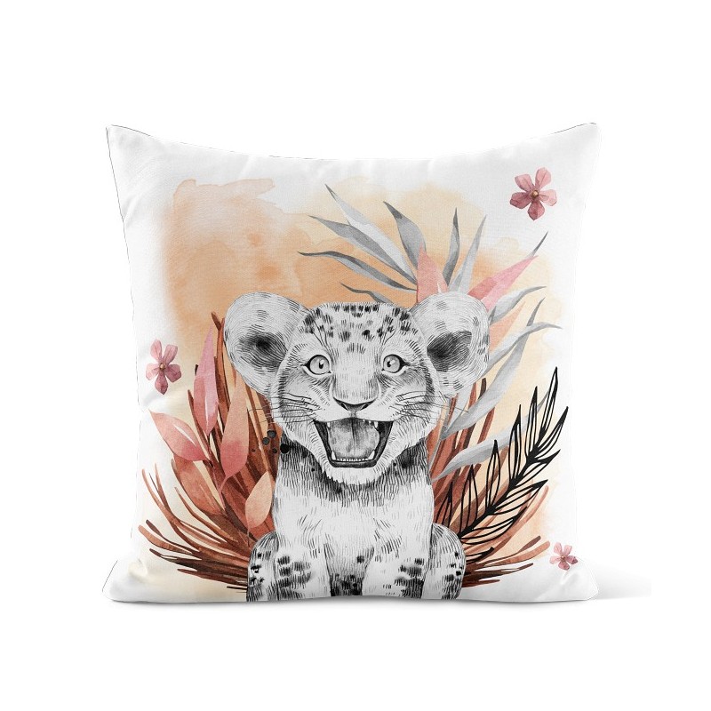 Coupon 50x50 Coussin Savane Terracotta