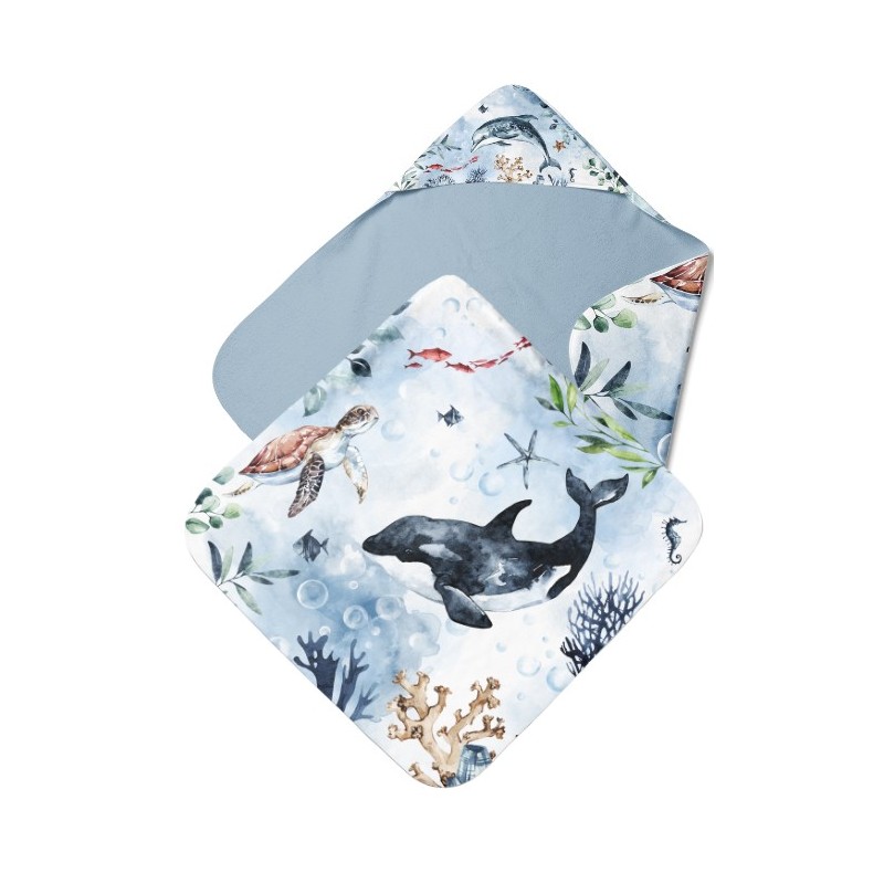 Cape de Bain Marine  Mercerie des Princesses