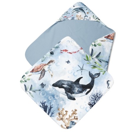 Cape de Bain Marine  Mercerie des Princesses